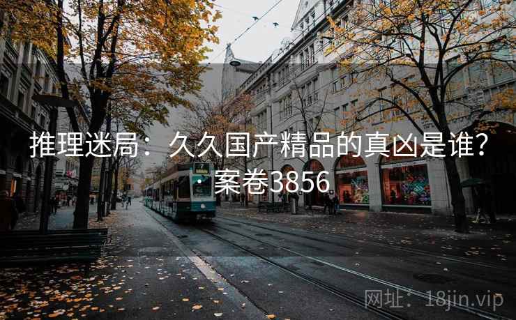 推理迷局：久久国产精品的真凶是谁？ · 案卷3856