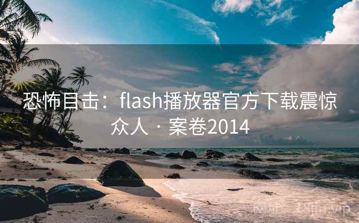 恐怖目击：flash播放器官方下载震惊众人 · 案卷2014